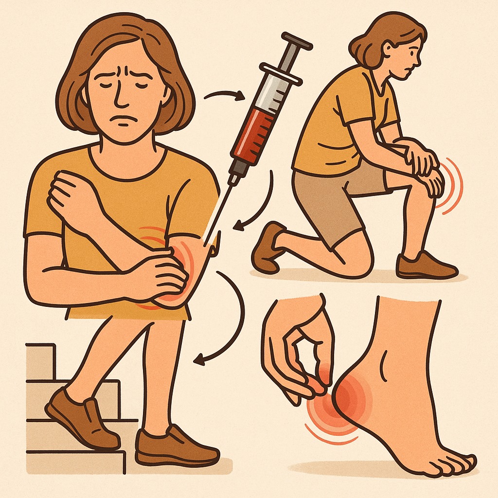 全血注射是什麼? 可以處理哪些慢性疼痛? 多久有效? 差異、對象與注意事項 - 第1張圖