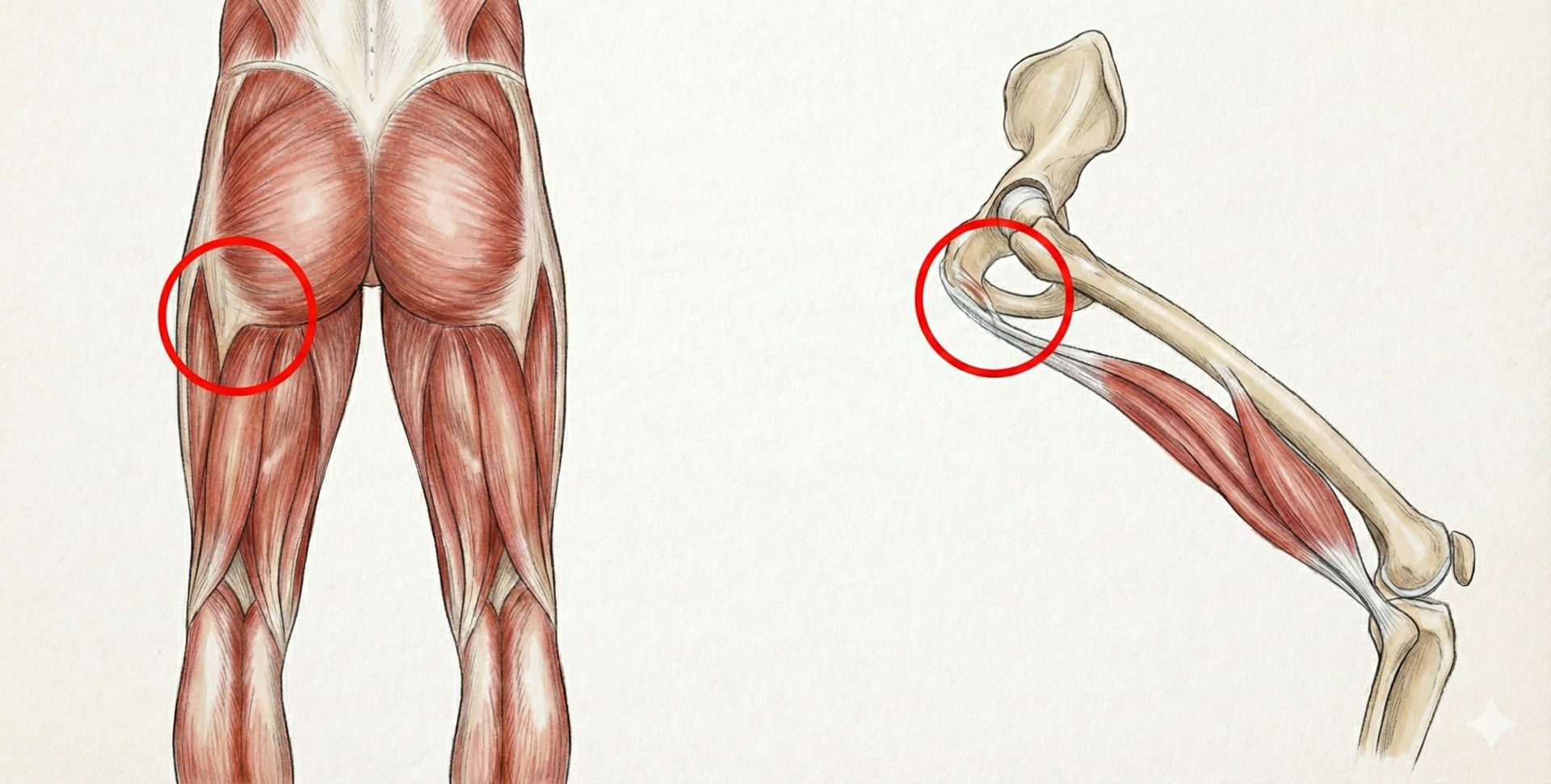 一坐下屁股就痛怎麼辦？超音波解析「坐骨結節痛」是腿後肌腱炎，還是深臀神經夾擠